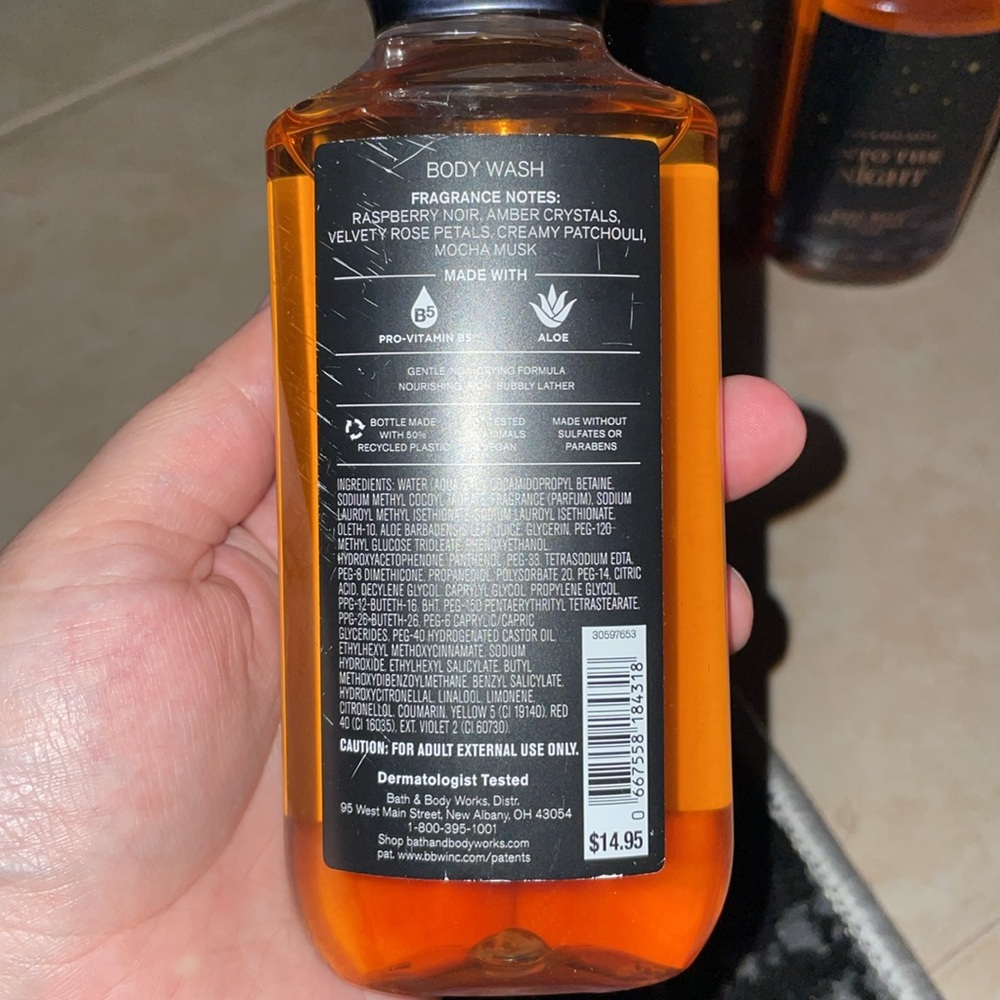 Bath & Body works Into the night body wash - Picture 2 of 2